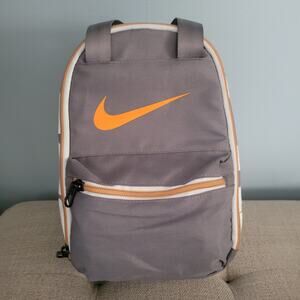 Nike Just Brasilia JDI Fuel Pack Insulated Luch Bag Gray/Orange 9A2808-G4T